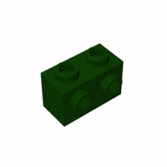 GOBRICKS GDS-634 Modified 1 x 2 with Studs on  Side - YWOBB