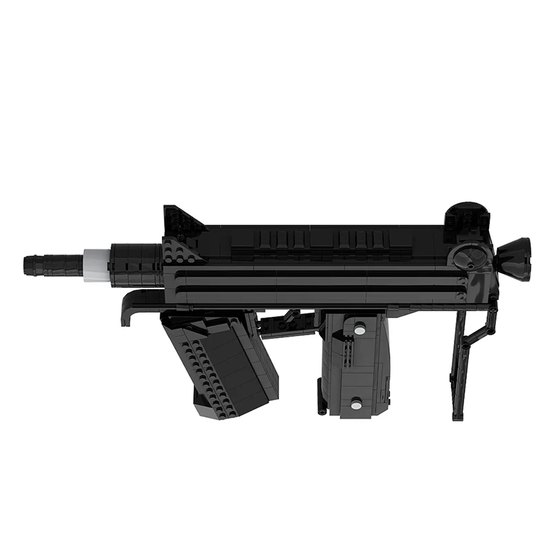 GOBRICKS MOC 142626 CBJ-MS Submachine gun - YWOBB