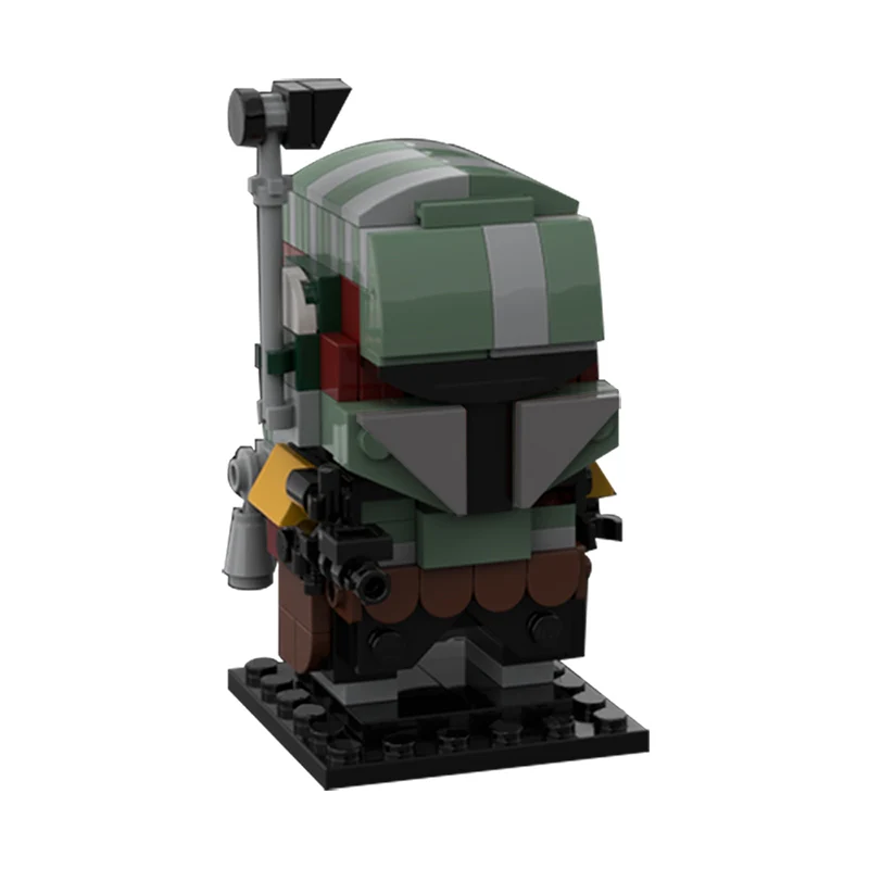 MOC 65926 Star Wars Boba Fett Square Head Boy - YWOBB