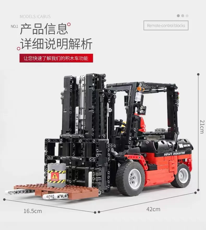 Mould King 13106 Forklift OVP EU Warehouse Version - YWOBB