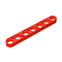 GOBRICKS GDS-695 Liftarm Thin 1 x 7 - YWOBB