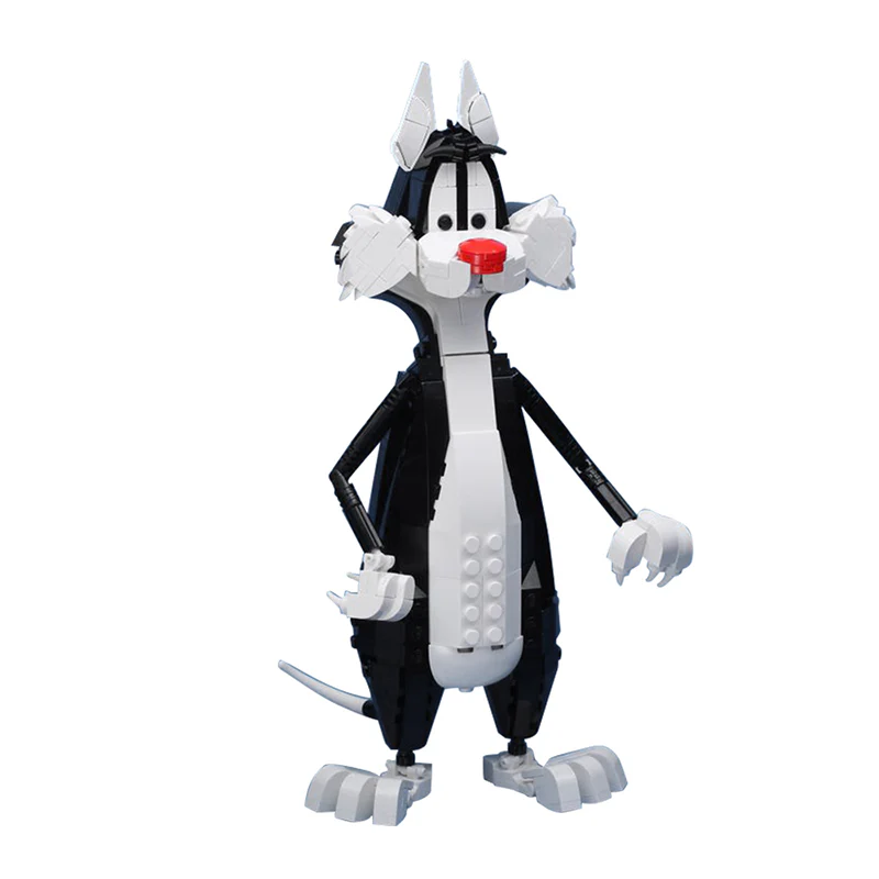 GOBRICKS MOC 114658 Sylvester (Cat) - YWOBB