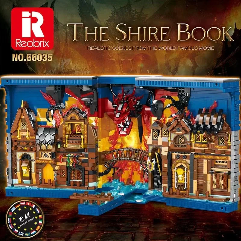 Reobrix 66035 The Shire Book for Hobbit - YWOBB