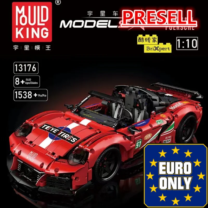 Mould King 13176 Porsche 911 OVP EU Warehouse Version - YWOBB