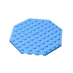 GOBRICKS GDS-840  Modified 10 x 10 Octagonal with Hole - YWOBB