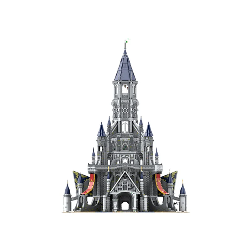 GOBRICKS MOC 161243 Hyrule Castle - The legend of Zelda tears of the Kingdom - YWOBB