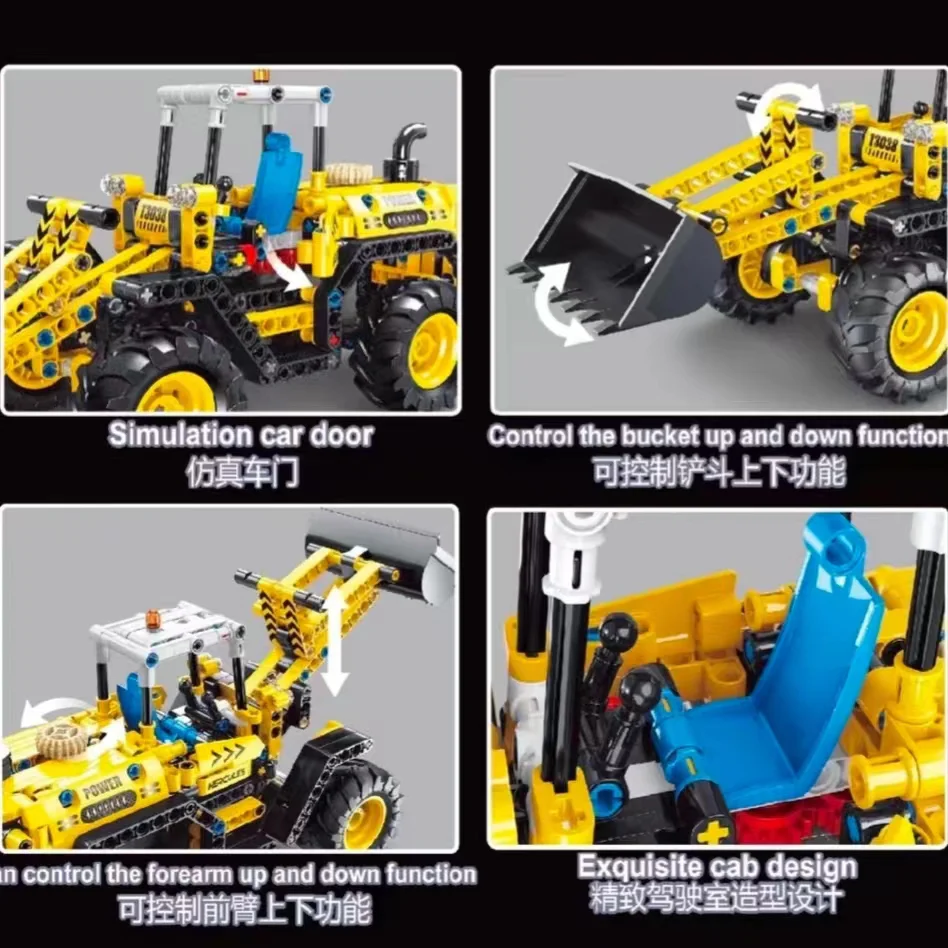 TGL T3037-3038 PULL BACK Urban Engineering Series Forklift Excavator - YWOBB