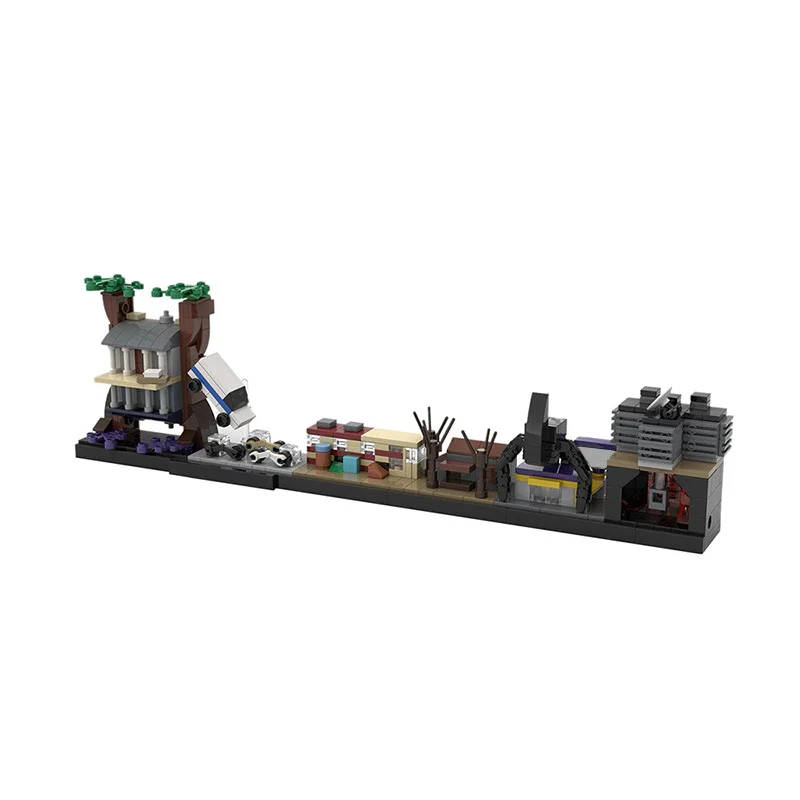 MOC 26283 Stranger Things Skyline Architecture - YWOBB
