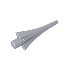 GOBRICKS GDS-90020 Weapon Spear Tip with Fins - YWOBB