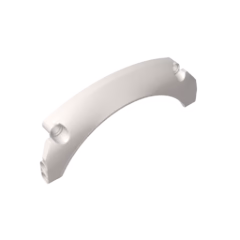 GOBRICKS GDS-21031 Technic Panel Car Mudguard Arched #41 13 x 2 x 5 Rounded Top - YWOBB