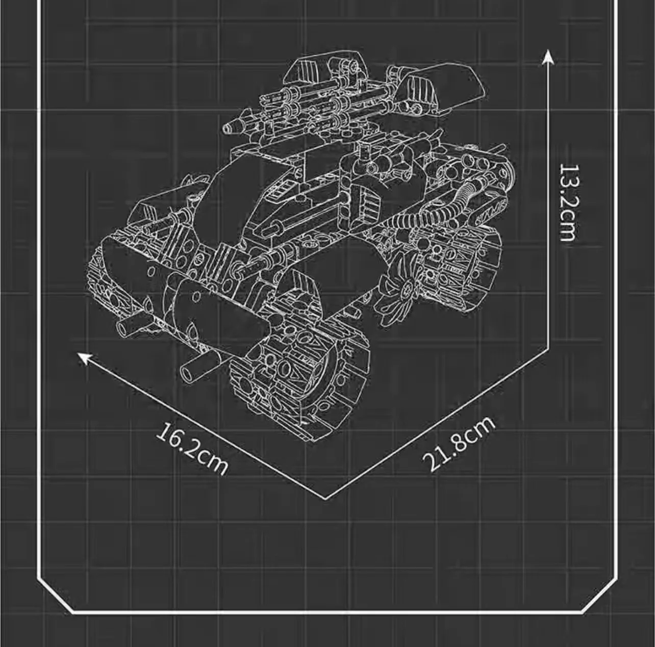 Mould King 15083 RC Robots - YWOBB