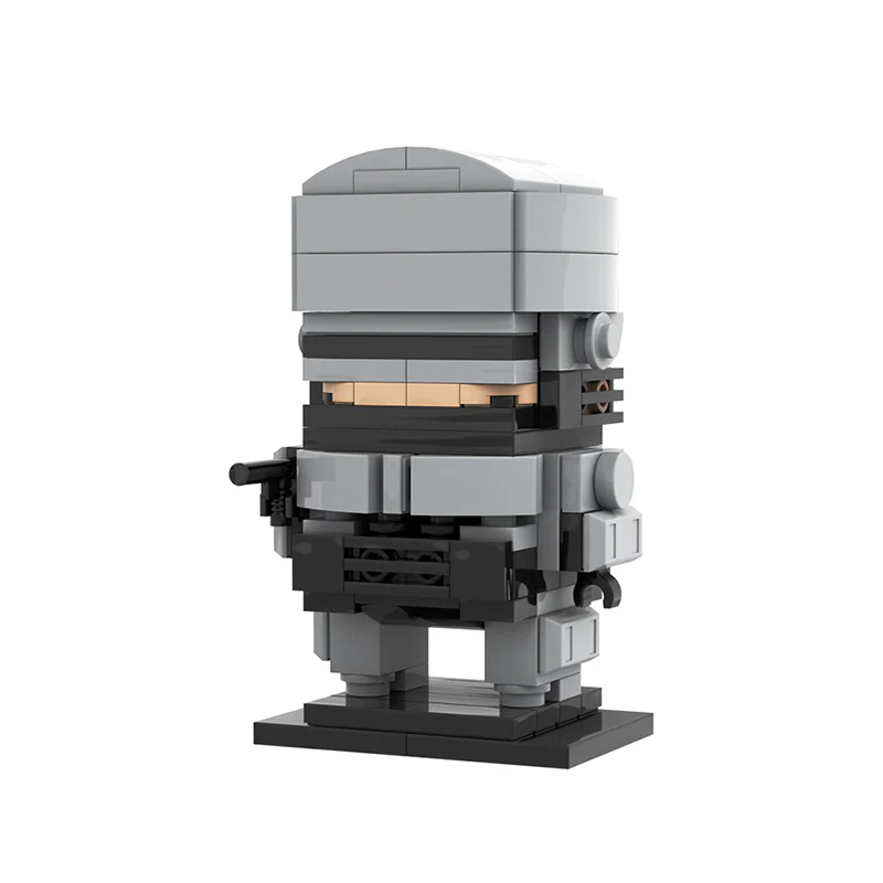 GOBRICKS MOC A0434 Robo Police Chief - YWOBB