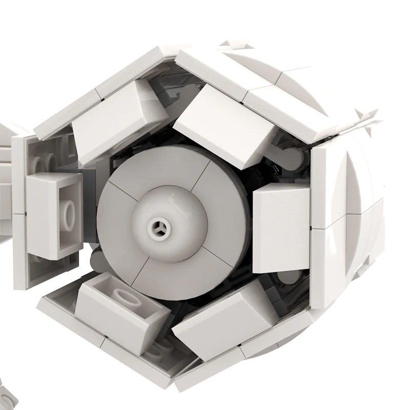 MOC C9293 Space commandos, Captain Iron (small auxiliary shuttle) - YWOBB