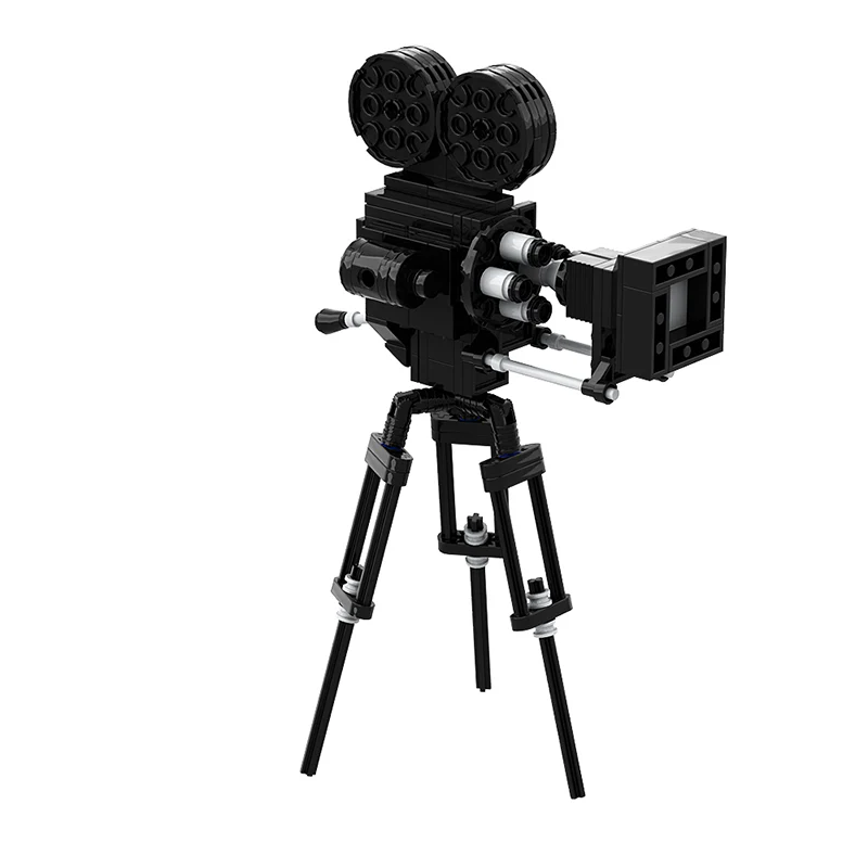 GOBRICKS MOC 135055 Ye Olde Movie Camera - YWOBB
