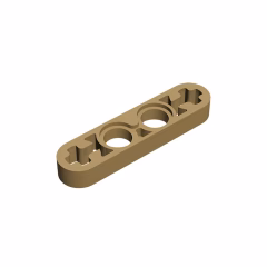 GOBRICKS GDS-690 Liftarm Thin 1 x 4 - Axle Holes - YWOBB