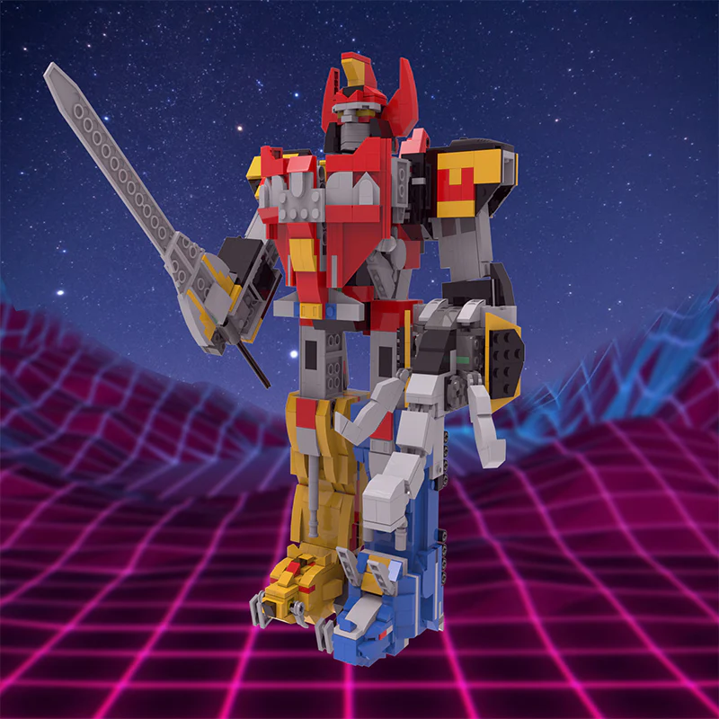 MOC C7833 Mighty Morphin Power Rangers - YWOBB