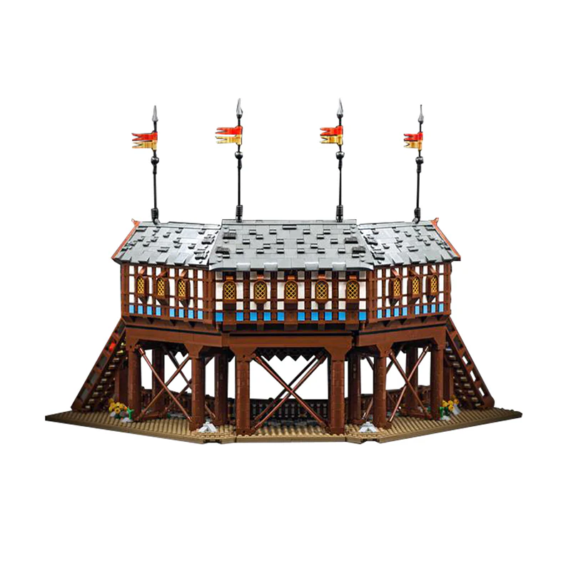 GOBRICKS MOC 152408 Medieval Tournament Grounds - YWOBB