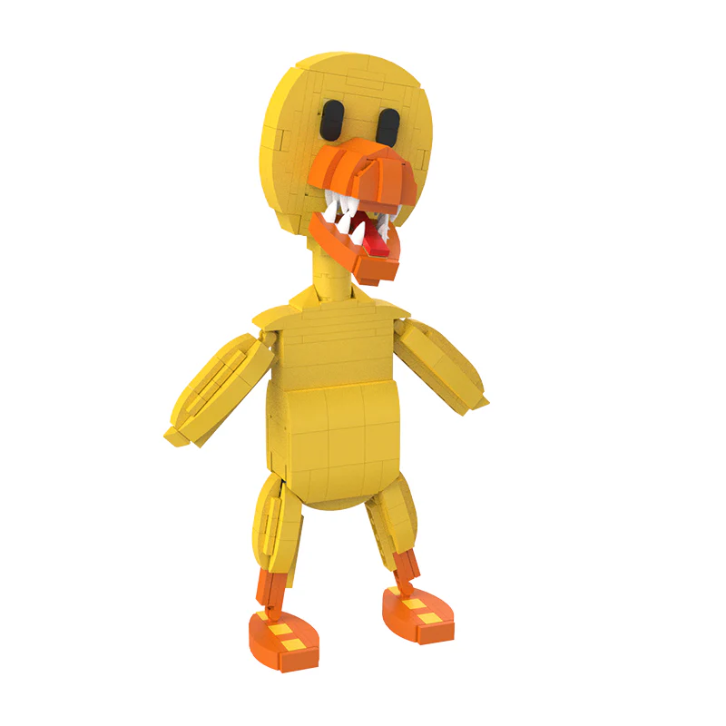 GOBRICKS MOC A0049 Rainbow Friends-Yellow - YWOBB