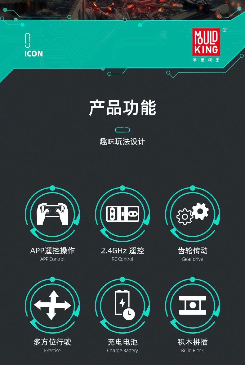 Mould King 20005  Walking Tank MK-HEXA - YWOBB