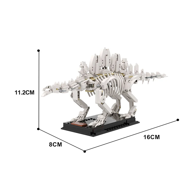 GOBRICKS MOC 43006 Stegosaurus fossil - YWOBB