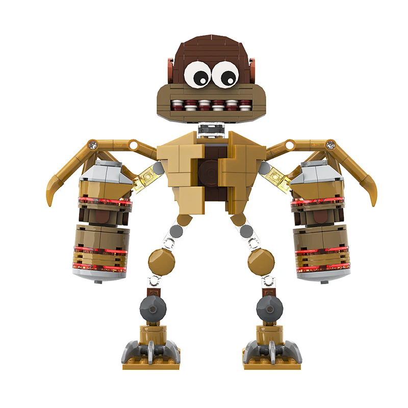 GOBRICKS MOC A0503Y08 My Singing Monsters Flying - YWOBB