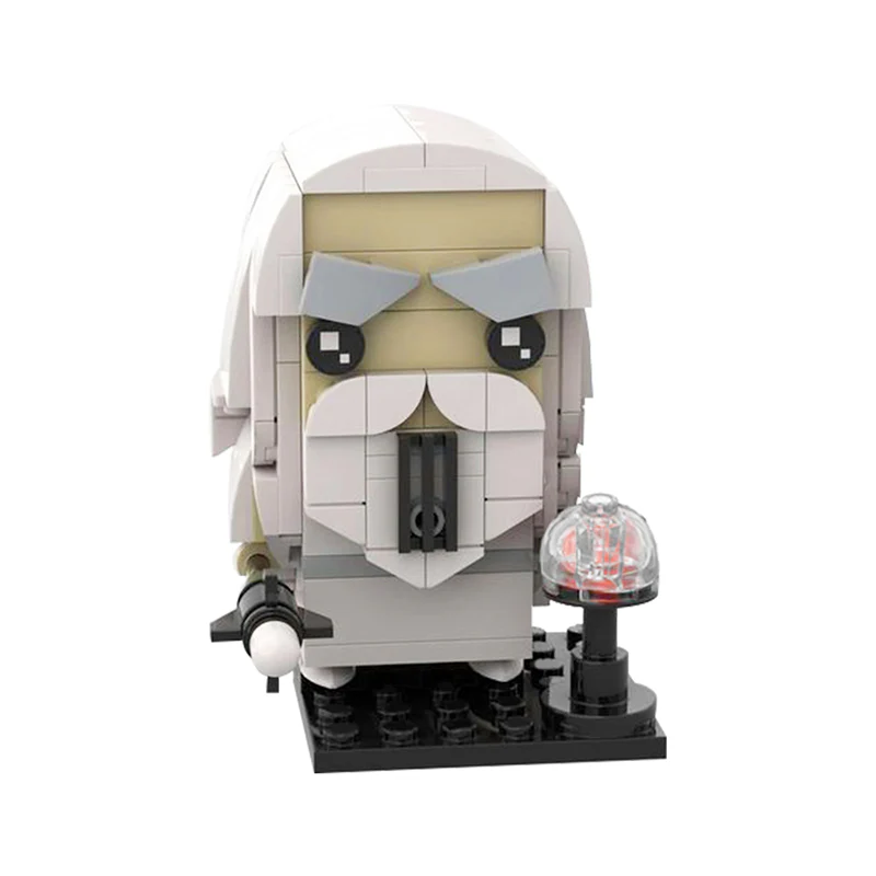 GOBRICKS MOC 137686 Saru Bianco - Signore degli Anelli - YWOBB