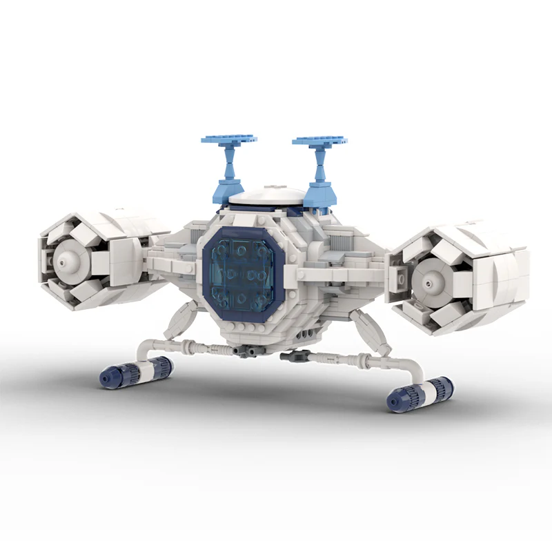 MOC C9293 Space commandos, Captain Iron (small auxiliary shuttle) - YWOBB