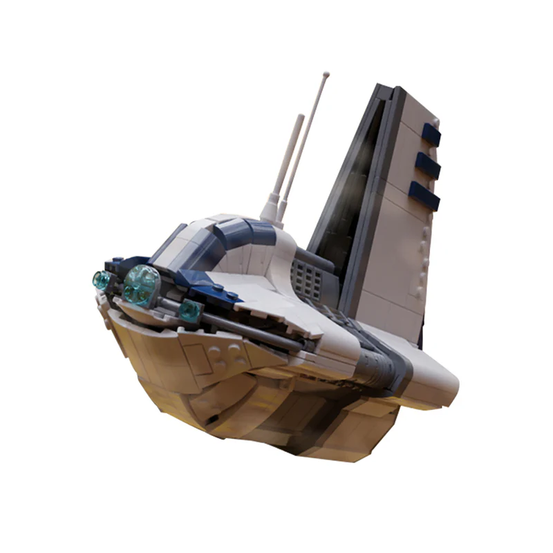 GOBRICKS MOC 133208 CIS Sheathipede Shuttle - YWOBB