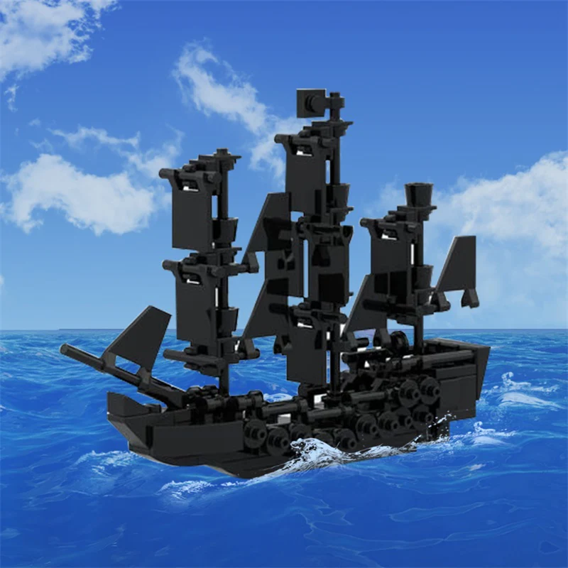GOBRICKS MOC 146862 Black Pearl - YWOBB