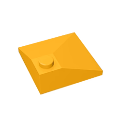 GOBRICKS GDS-1077 Slope 33 3 x 3 Double Convex Corner - YWOBB