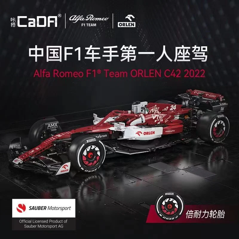 CADA C64005 Alfa Romeo F1 Team ORLEN C42 2022 OVP EU Warehouse Version - YWOBB