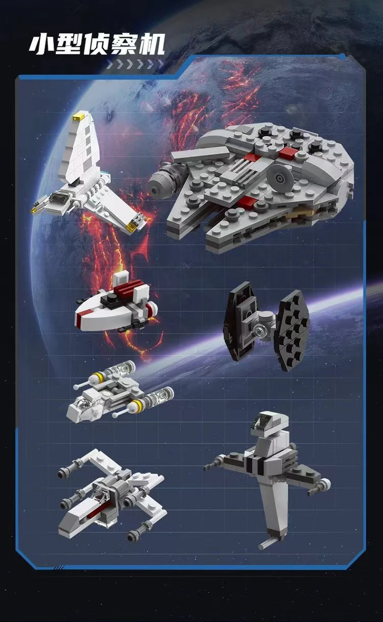 Mould King 21001 Mortesv's UCS Nebulon-B Medical Frigate OVP US Warehouse Version - YWOBB