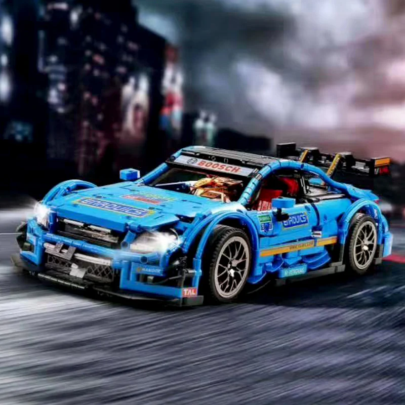 Mould King 13073 RC 1:10 C63 DTM with LED light kits - YWOBB
