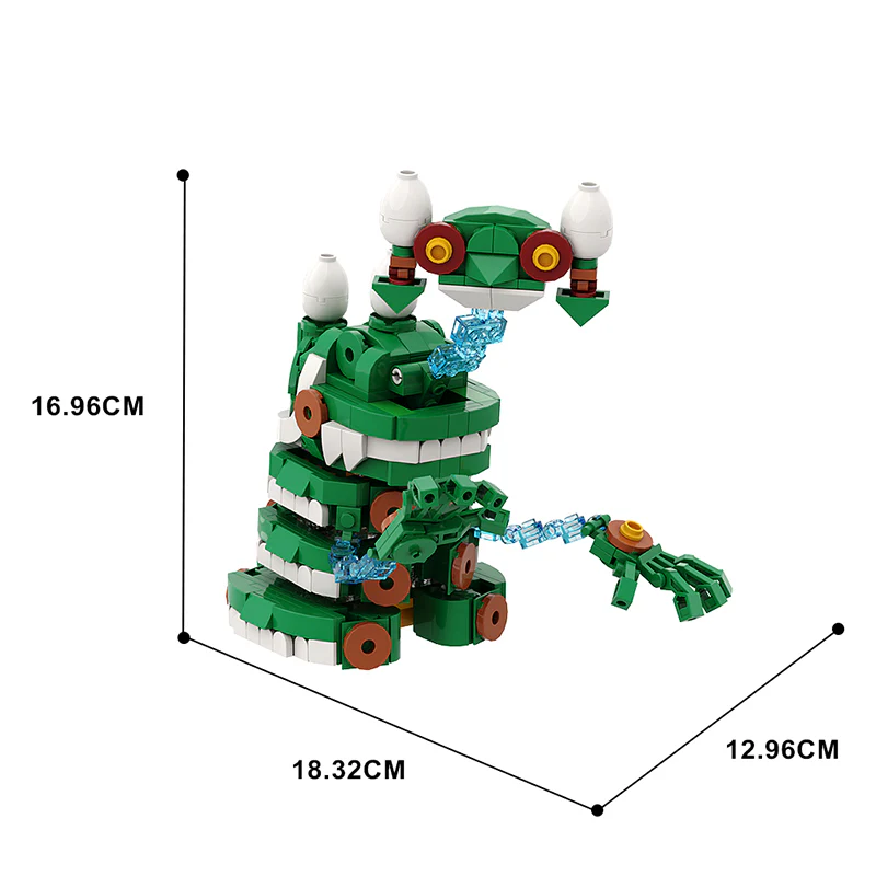 GOBRICKS MOC A1024Y03 Golem Butler - YWOBB