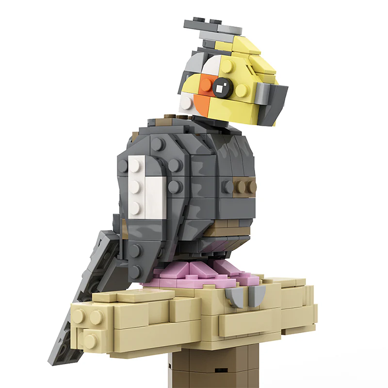 GOBRICKS MOC 124853 Cockatiel - YWOBB