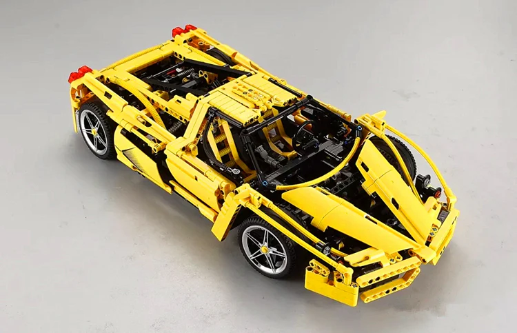 DECOOL 3382A/B Formula Speed Champions Racer Car F1 Enzoed - YWOBB