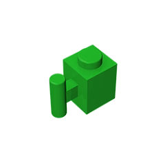 GOBRICKS GDS-653 Modified 1 x 1 with Bar Handle - YWOBB
