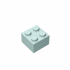 GOBRICKS GDS-540 Brick 2 x 2 - YWOBB