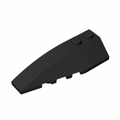 GOBRICKS GDS-744 Wedge 6 x 2 Left - YWOBB