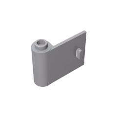 GOBRICKS GDS-1140 Door 1 x 3 x 2 Left - Open Between Top and Bottom Hinge - YWOBB