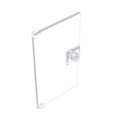 GOBRICKS GDS-763 Door 1 x 4 x 6 with Stud Handle - YWOBB