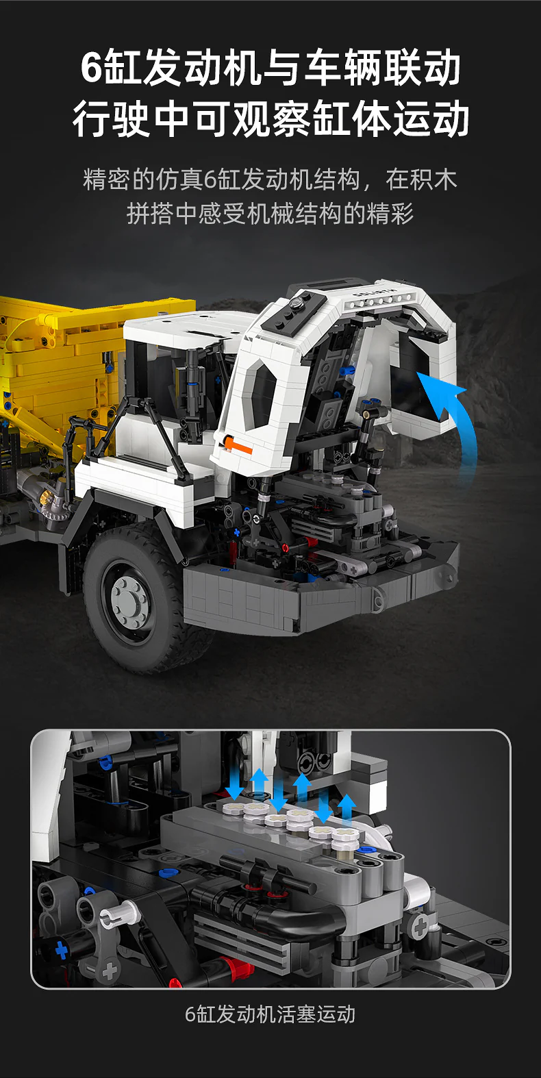 CADA C61054 Articulated Dump Truck - YWOBB