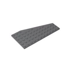 GOBRICKS GDS-M213 Wedge Plate 12 x 6 Left - YWOBB