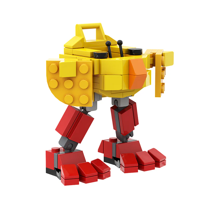 GOBRICKS MOC 143820 Easter Chick Mech - YWOBB