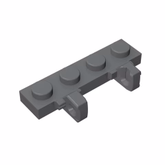 GOBRICKS GDS-894 Hinge Plate 1 x 4 Locking Dual 1 Fingers on Side - YWOBB