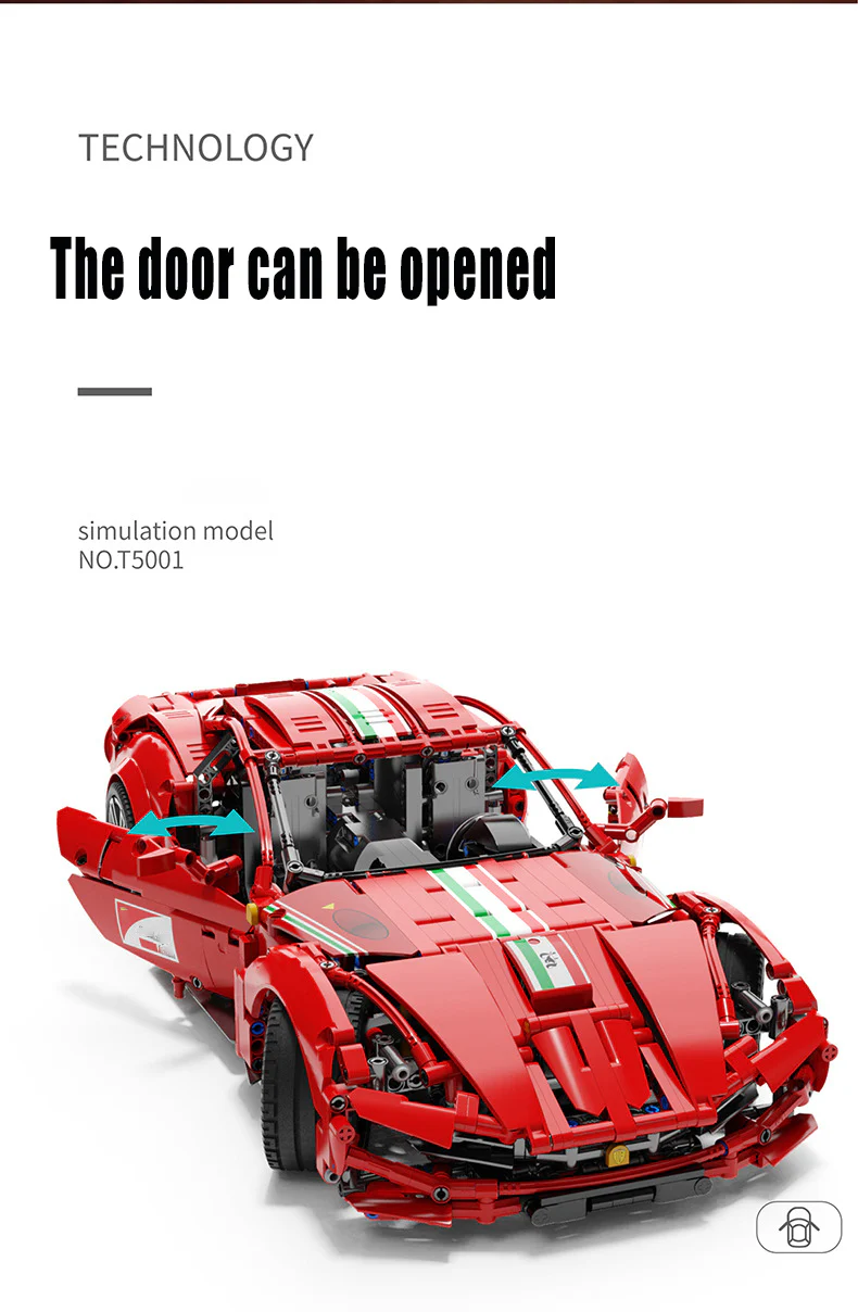 TGL T5001 1:10 Ferrari F12 - YWOBB