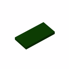 GOBRICKS GDS-614 Tile 2 x 4 - YWOBB