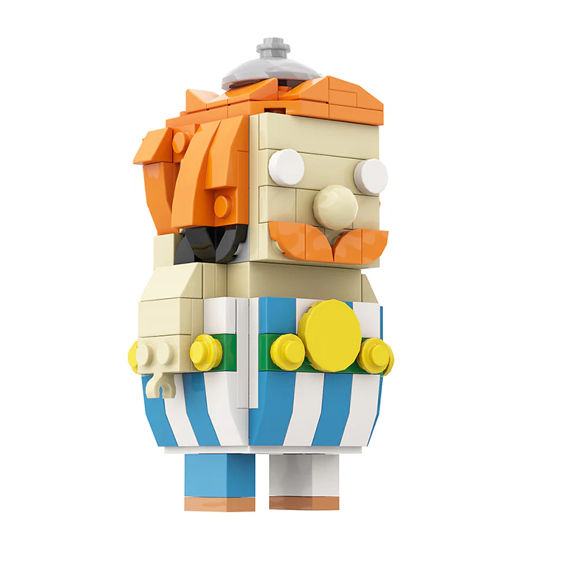 GOBRICKS MOC 16306 Asterix and Obelix Brickheadz - YWOBB