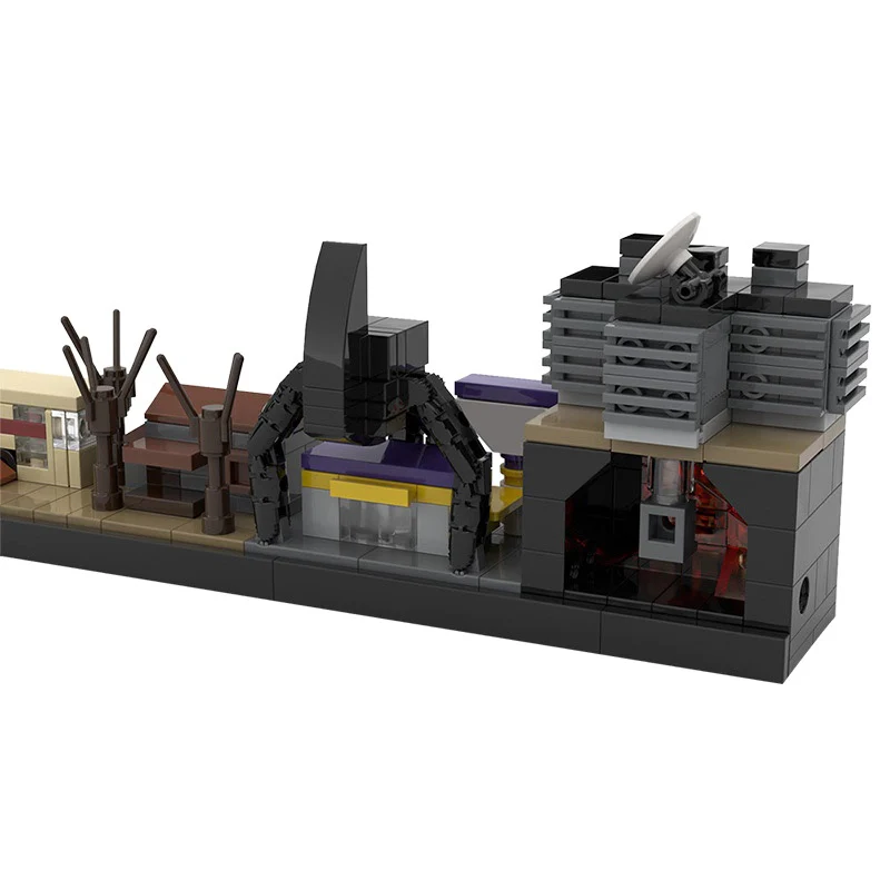 MOC 26283 Stranger Things Skyline Architecture - YWOBB