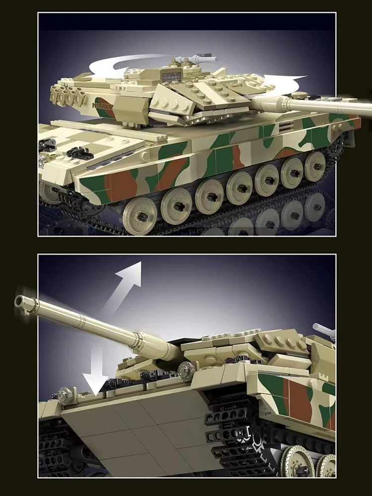 Mould King 20020  Leopard 2 Tank - YWOBB